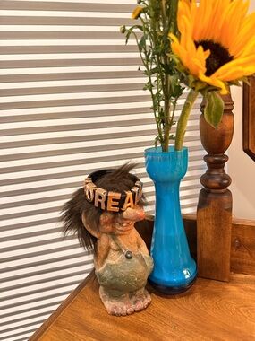 Rose gold Letter-Block Bracelet in Metallic Finish - Women's Statement Bracelet